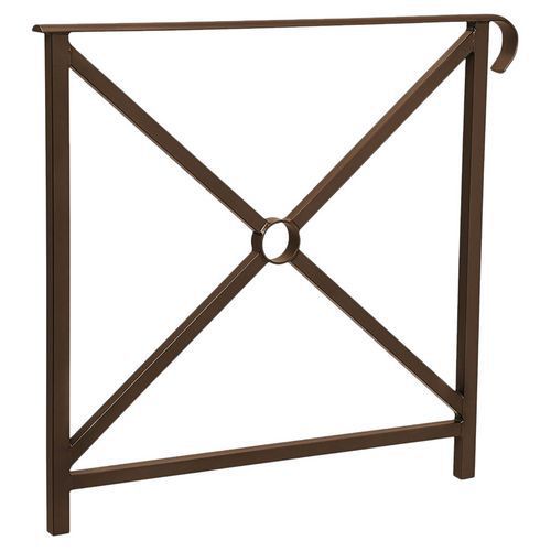 BARRIÈRE HÉRITAGE SIMPLE CROIX 80 SIMPLE CROSSE MARRON 8017 - PROCITY