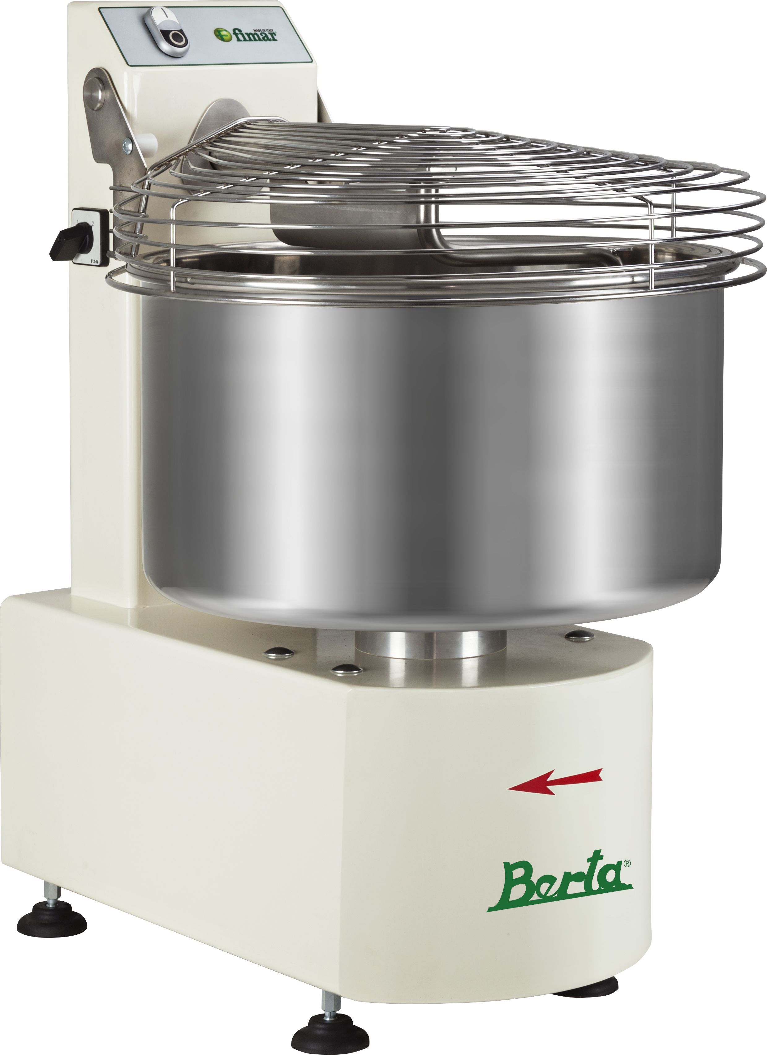 Berta 25 - Pétrin professionnel Fimar - Capacité 25 kg - Cuve inox AISI 304_0