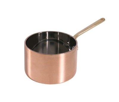 CASSEROLE, PROFONDE, EN CUIVRE, 12 CM DE DIAMÈTRE