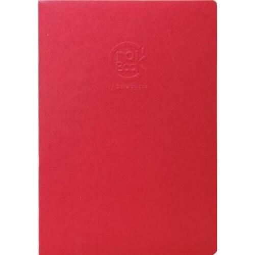 Clairefontaine Lot de 10 Cahier piqué Crok'Book de 24 feuilles de papier croquis blanc, 90 g/m², A4, couverture coloris rouge - 3329680603217_0