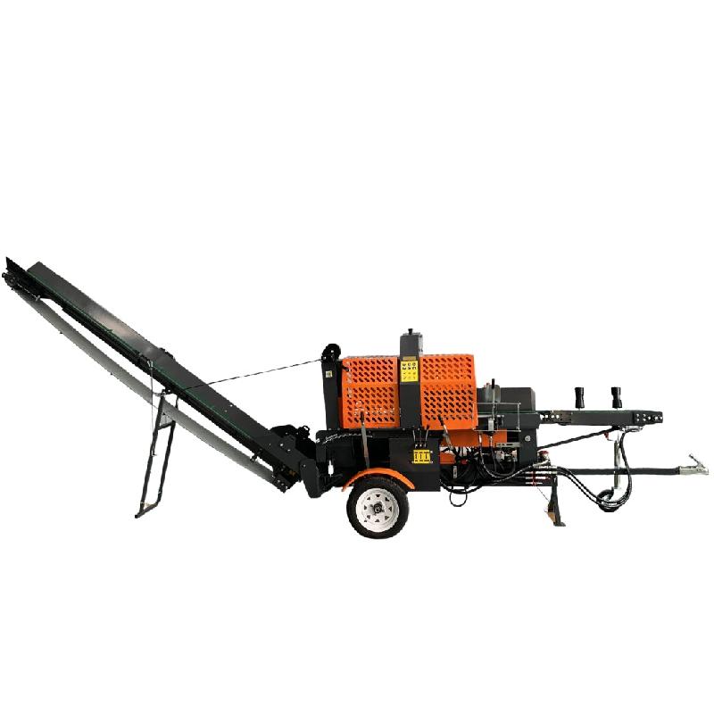Combiné pour bois de chauffage tronçonneuse/fendeuse - WoodMax 20T_0