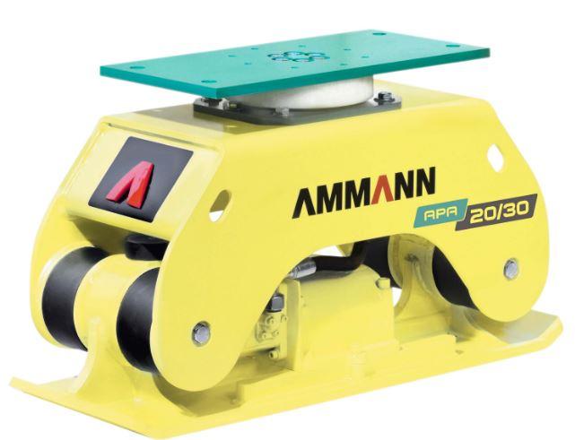Compacteur adaptable sur des mini-pelles  idéal pour les travaux de jardinage et les autres petites applications - ammann apa 20/30_0
