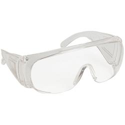 Coverguard - Lunettes de sécurité incolore anti rayure avec monture en polycarbonate VISILUX (Pack de 10) Incolore Taille Unique - 3435241604002_0