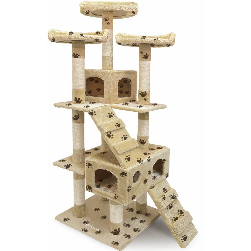 Arbre A Chat 175 Cm Griffoir Pour Chats Avec 3 Plateformes 2 Niches Poteau En Sisal Couleur Au Choix Brun Comparer Les Prix De Arbre A Chat 175 Cm Griffoir Pour Arbre A Chat 175 Cm Griffoir Pour Chats Avec 3 Plateformes 2 Niches Poteau En Sisal Couleur Au Choix Brun Comparer Les Prix De Arbre A Chat 175 Cm Griffoir Pour