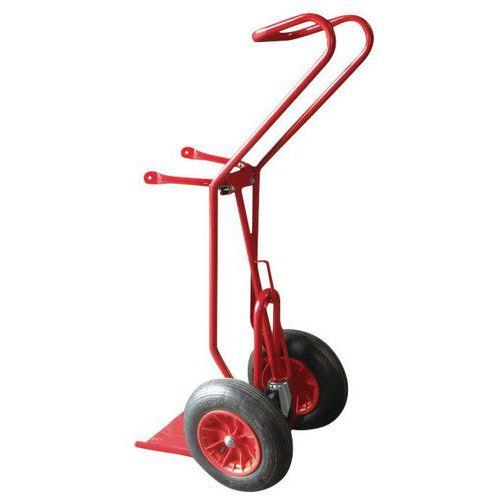DIABLE PORTE 1 BOUTEILLES 250 KG - ROUES CAOUTCHOUC - FIMM