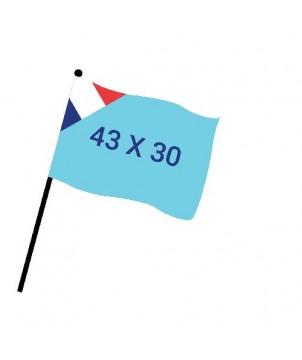 DRAPEAU DE SUPPORTER 64 X 51 CM - DRAPEAUX ET ACCESSOIRES DE SUPPORTER