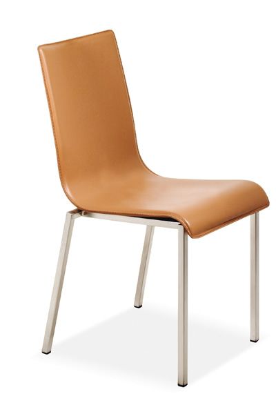 Elly V866 - Chaises empilables - Gamme Dynamica - coque en multiplis avec piétement métallique_0