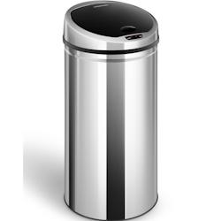 Fromm & Starck - Fromm & Starck Poubelle Automatique Ouverture Sensor Cusine Capteur De Mouvement Détection sans Contact Star_Bin_03 (50 L, Piles, -_0