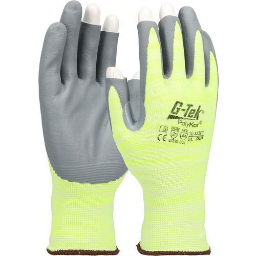 GANTS ANTICOUPURE ANTI-COUPURE B ENDUCTION NITRILE AVEC RENFORT - 8