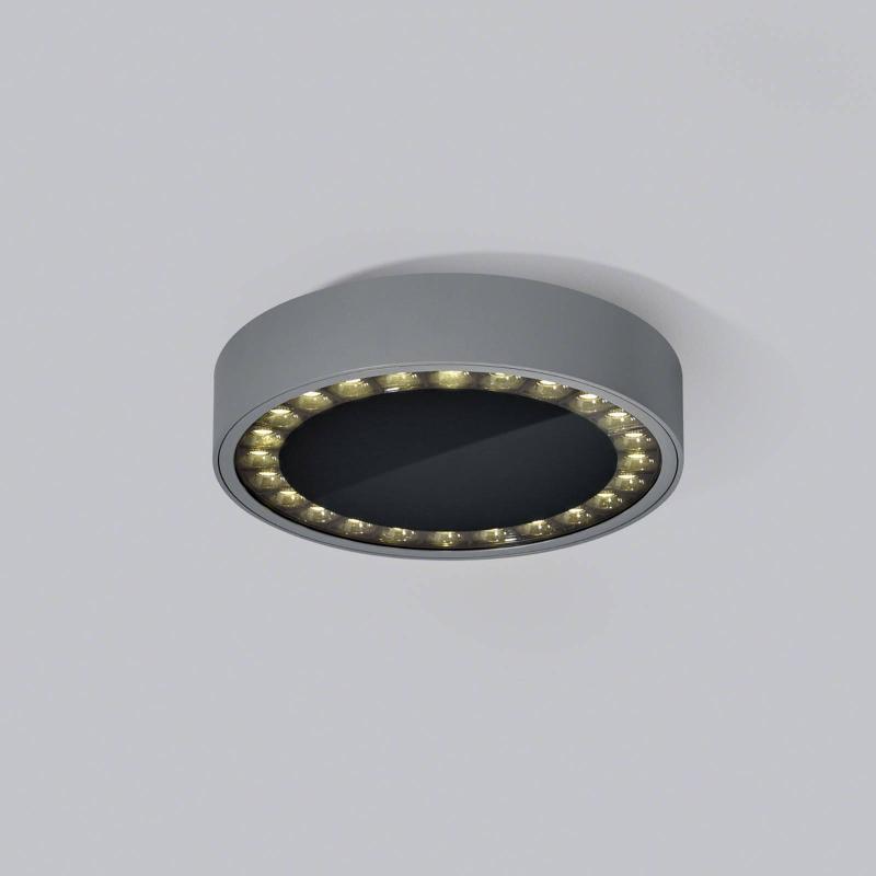 HELESTRA SAY PLAFONNIER LED GRAPHITE Ø 23 CM