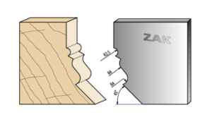 JEU DE 2 FERS ZAK531454 HAUTEUR 50MM