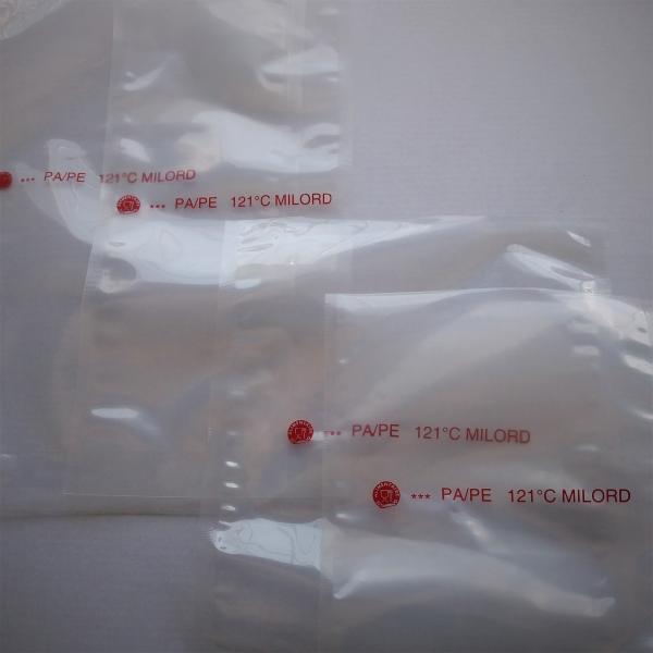 Lot de 100 sachets sous vide cuisson - SCU - 121°C - 80μ - Dimensions variées_0
