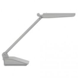 MANADE LAMPE FLUOCOMPACTE INTENS COLORIS ALUMINIUM - BRAS DE DEUX ARTICALUTIONS - SUR SOCLE