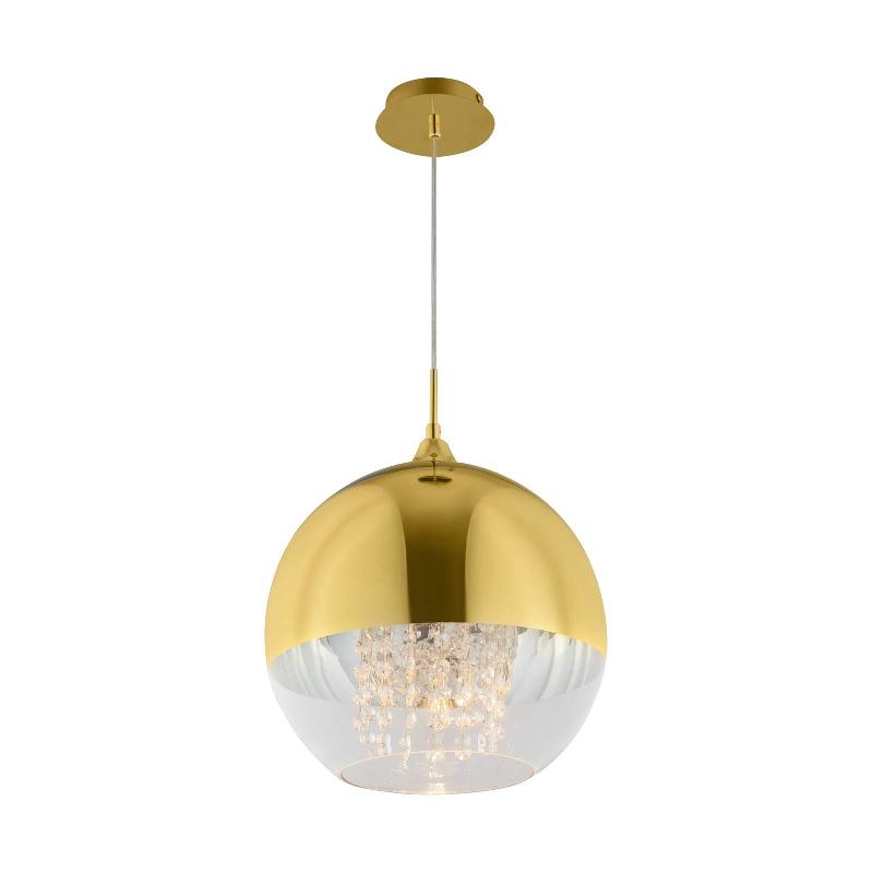 MAYTONI FERMI SUSPENSION DORÉE PENDANT EN CRISTAL