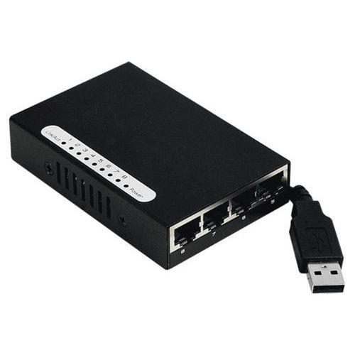 MINI SWITCH RÉSEAU 8 PORTS 10/100 ALIMENTABLE PAR USB - CUC