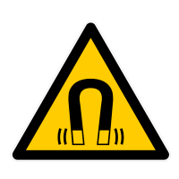 PANNEAU DANGER CHAMP MAGNÉTIQUE