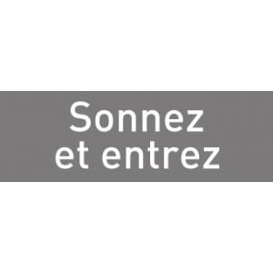 PANNEAU SONNEZ ET ENTREZ