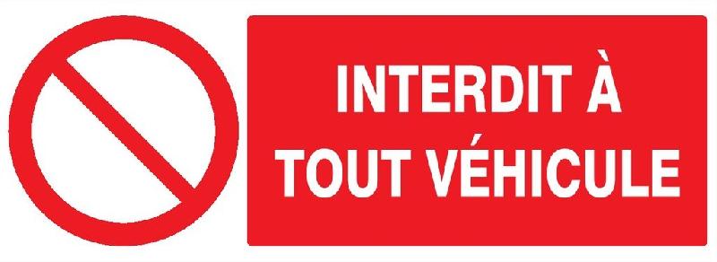 Panneaux adhésifs 330x120 mm obligations interdictions - ADPNG-TL09/ITVH_0