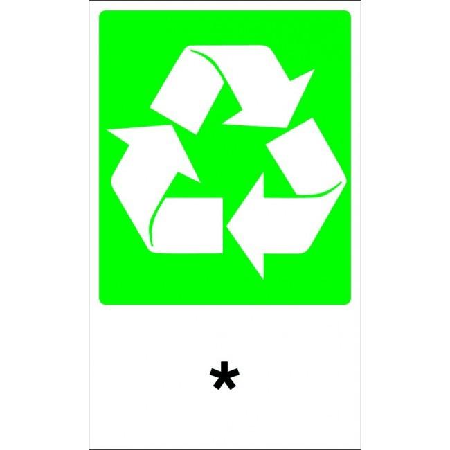 Panneaux rigides 200x330 mm tri sélectif et recyclage - PNGPSC-NV04/RCPS_0