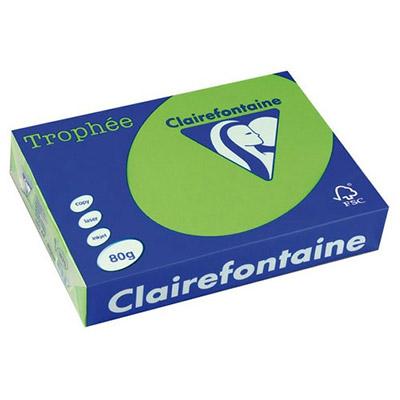 PAPIER TROPHEE - VERT MENTHE - TEINTE INTENSE - 80 G - A3 - RAMETTE DE 500 FEUILLES
