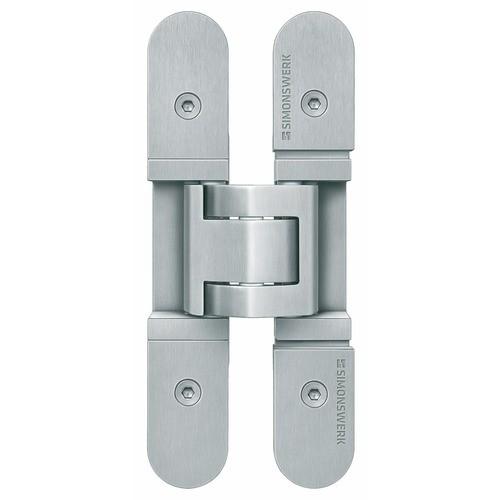 PAUMELLE INVISIBLE - POUR PORTES LOURDES - INOX - TECTUS 3D SIMONSWERK
