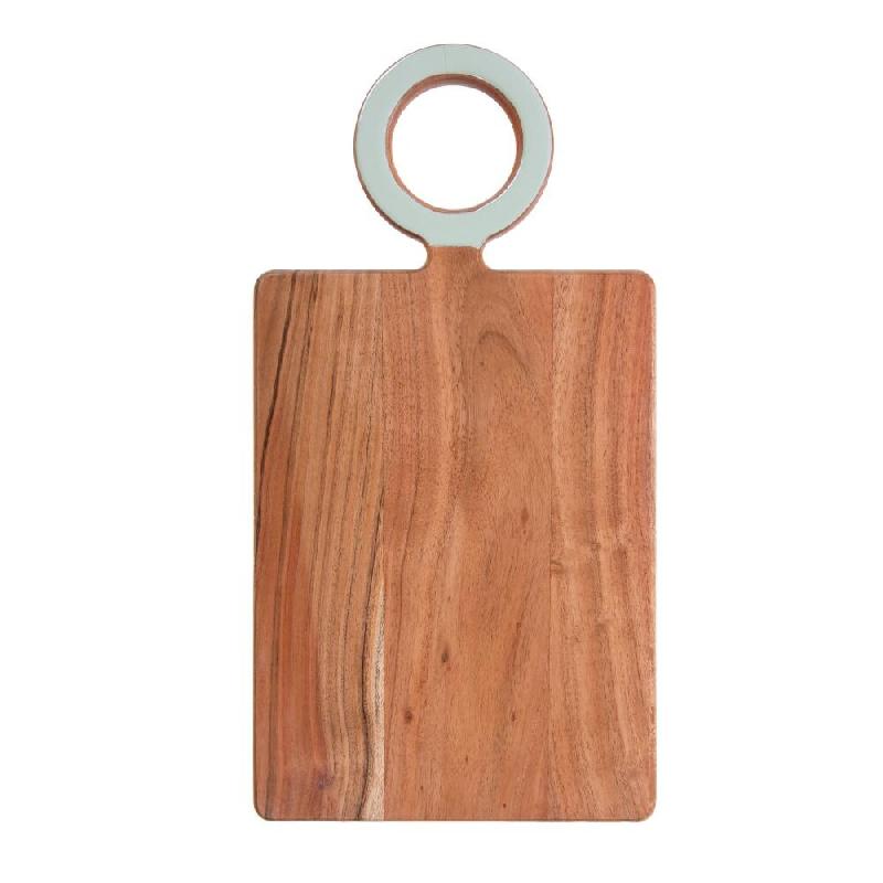 Planche positive Amande 44x22 cm -  Vert Rectangle Bois Amadeus 22.5x2 cm - vert Bois massif 3520071945736_0