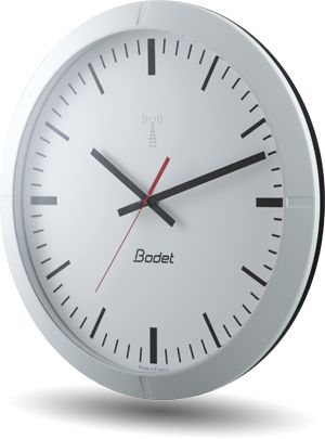 Profil 940 - Horloge analogique intérieure - TBT - AFNOR - Boîtier ABS blanc - Affichage heure minute - BODET_0