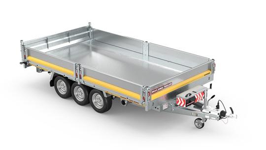 Remorque benne - 4,00 x 2,00M - 3500KG - BRIAN JAMES TIPPER 526-4020-35-3-12_0