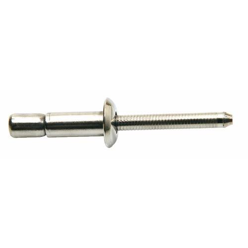 RIVETS AVEUGLES DE STRUCTUTRE HIGHBOLT - TIGE ACIER - 4,8X10 MM - 250 PIÈCES DEGOMETAL