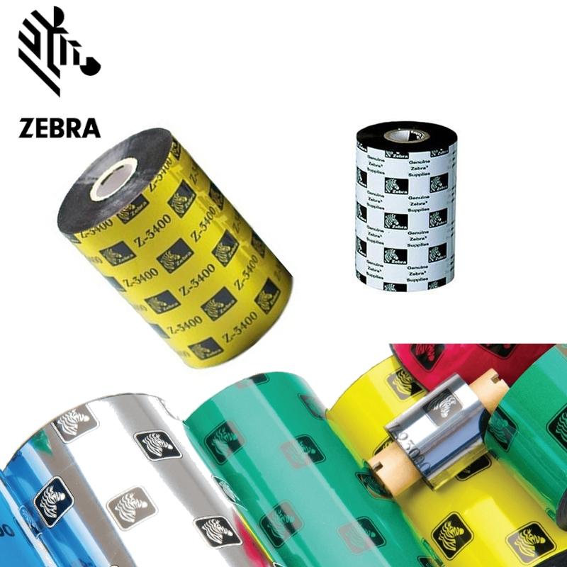 Ruban cire résine Zebra 3400 Noir - 60x450_0