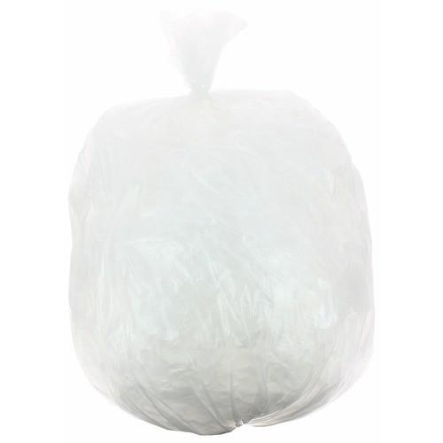 SAC POUBELLE TRANSPARENT - POLYÉTHYLÈNE HAUTE DENSITÉ - 30 LITRES BRICOZOR