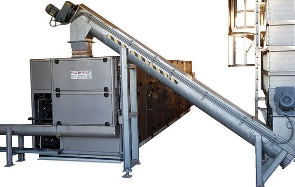 Séchage des boues d'épuration - Watropur - WATROMAT® bunker-sécheur pour stations d'eaux usées municipales ou industrielles_0