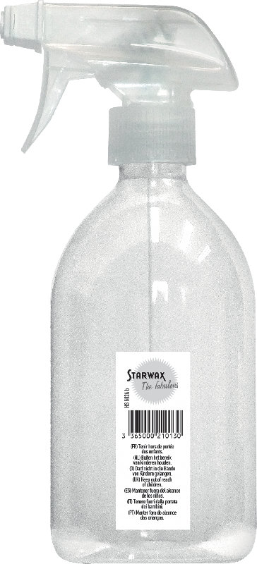 Spray liquide multisurface STARWAX - spray vide 500 ml - fabrication française_0