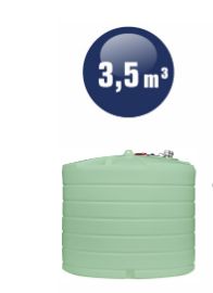 Swimer Agro Tank - Cuve engrais liquide - Simple paroi - 3500 L - Équipement de base inclus_0