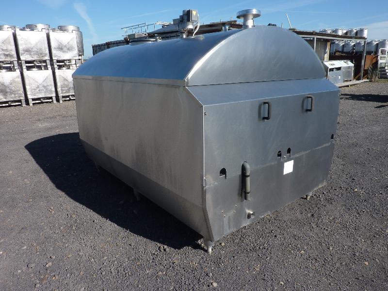 Tank Packo 3800 L - Type RM/IB - Double pâles sur 2 niveaux - Référence CUV218_0