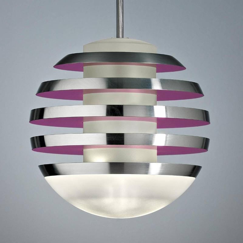 TECNOLUMEN SUSPENSION ROUGE-FRAISE LED BULO