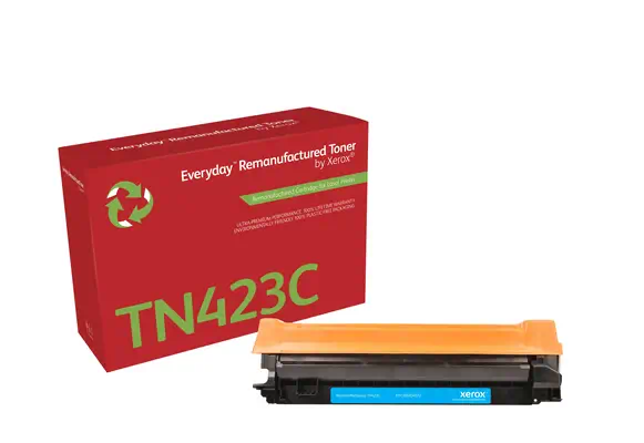 Toner remanufacturé Cyan Everyday¢ de Xerox compatible avec Brother TN423C, Grande capacité_0