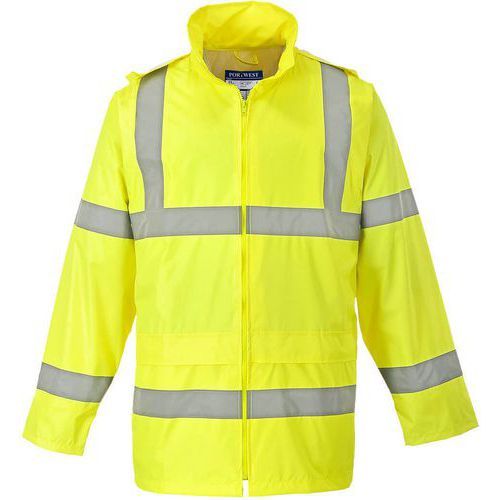 VESTE DE PLUIE HAUTE-VISIBILITÉ IMPERMÉABLE H440 JAUNE XXL - PORTWEST