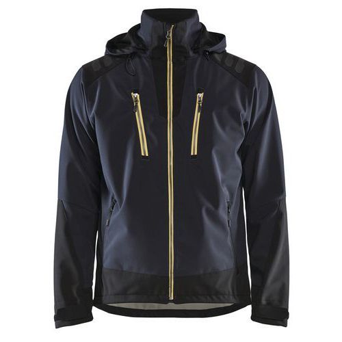 VESTE DE TRAVAIL BLAKLADER 4749 MARINE FONCÉ/JAUNE T. XXXL
