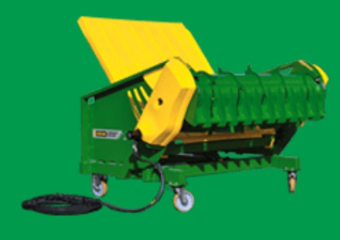 XR1500 - Dérouleuse sans chaîne pour balles rondes et carrées - Hustler Equipment - Charge maxi 1,5 t - Stationnaire et efficace_0