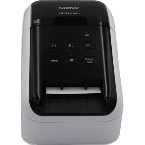 Brother imprimante d'étiquettes professionnelle wi-fi ql-810w ql810wcua1_0