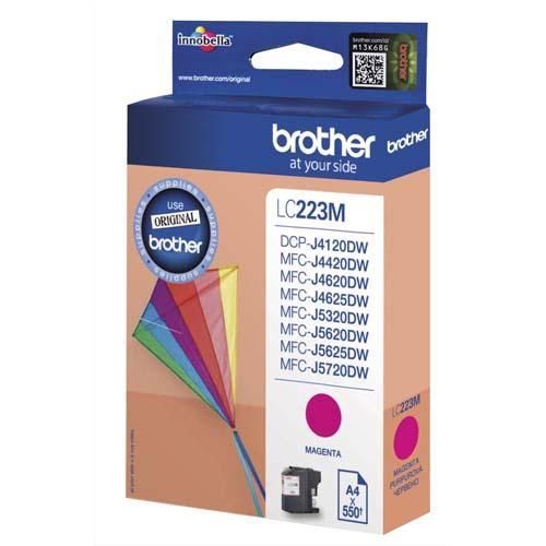 Brother cartouche jet d'encre magenta lc223m_0