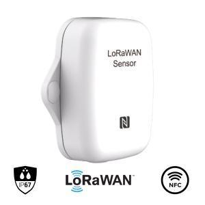 Capteur LoRaWan de température et d'humidité étanche NFC - LEO-S55-DS - IP67, autonomie 5 ans, montage mural_0