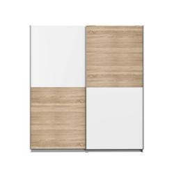 FINLANDEK Armoire de chambre ULOS style contemporain decor chene et blanc - L 170,3 cm - marron Bois manufacturé FINUS822X5Q89F_0