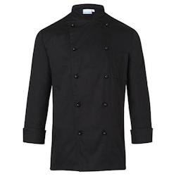 KARLOWSKY Veste de cuisine mixte, manches longues, noir S - S noir 1000111568_0
