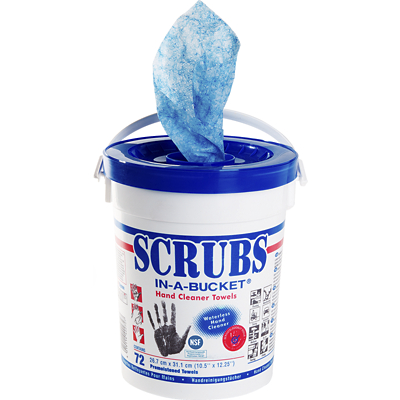 JELT - LINGETTES NETTOYANTES SCRUBS EN SEAU DE 72