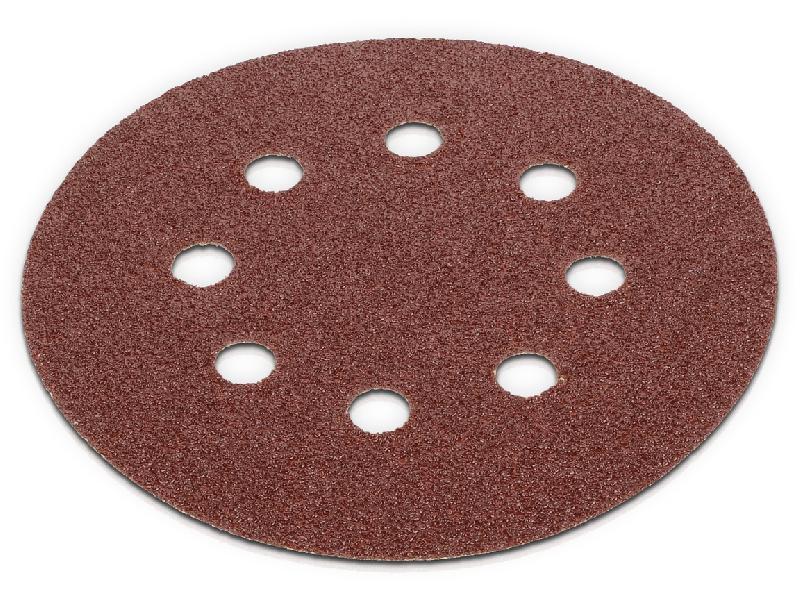 Lot de 5 disques abrasifs auto-agrippants - grain 40 - ø 125 mm_0