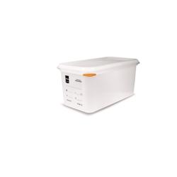 METRO PROFESSIONAL Récipient GN 1/3, 150 mm, polypropylène, avec couvercle - blanc plastique polypropylène 4067373611055_0