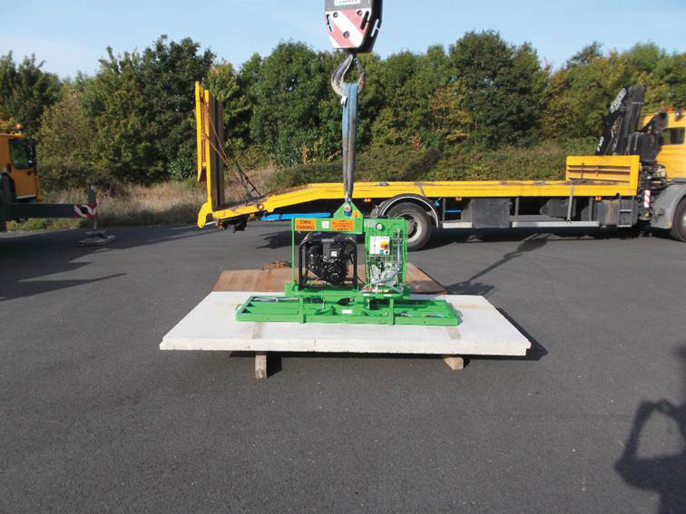 Palonnier à ventouses King béton - Charge 1500 à 3500kg - Bi-motorisation 220V et essence_0