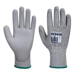 Portwest - Gants anti coupures de niveau C avec paume en PU Gris Taille 7 - 5036146007738_0